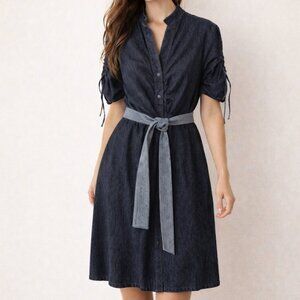 OC by OC Women’s Button-Down Midi Dress – Size 12- Like New